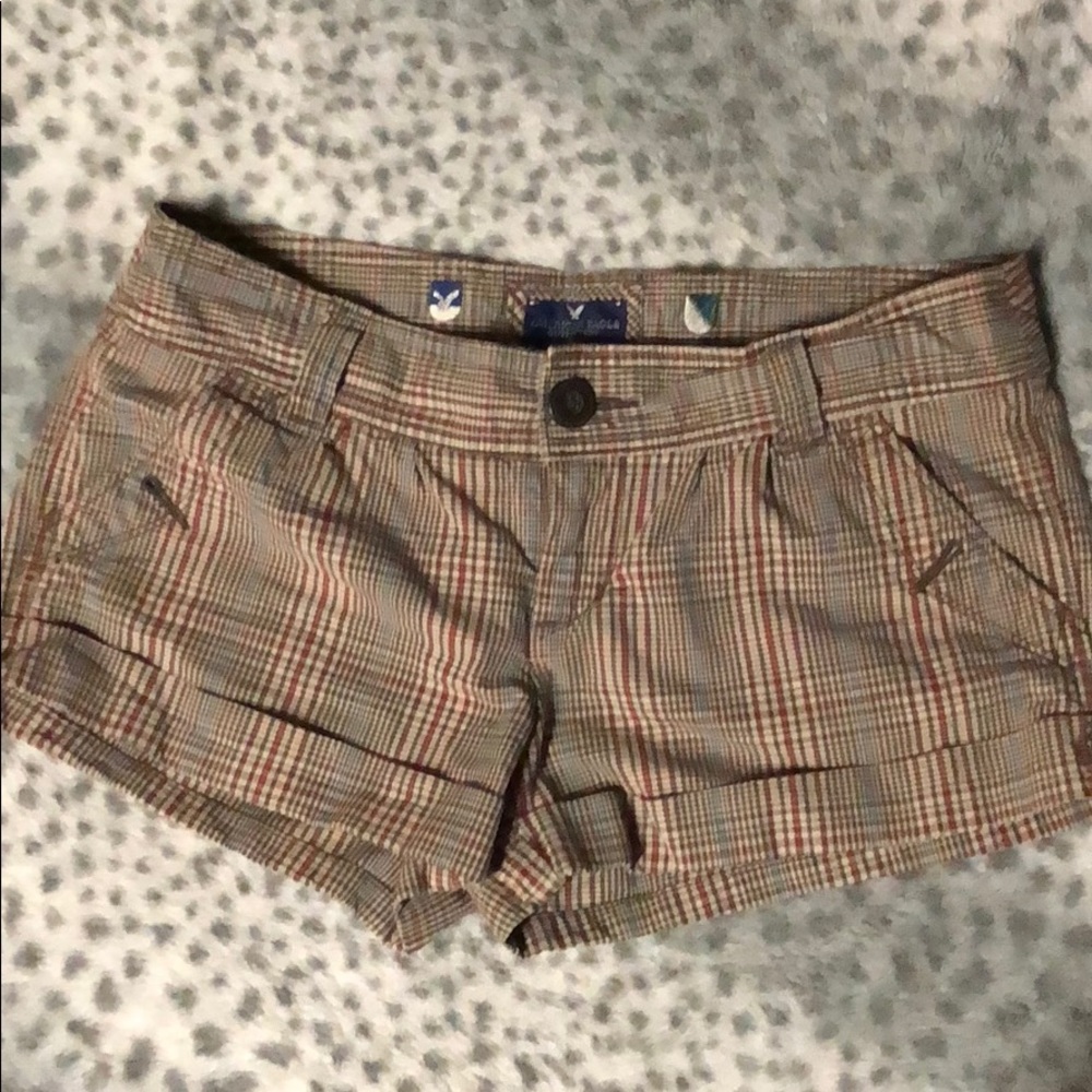 American eagle brown shorts size size 4